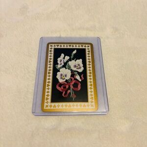Tiffany & Co. Floral Playing Card Number 2